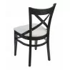 European Beechwood Wood Dining Chair - FLS-16S - Back - European Beechwood Wood Dining Chair - FLS-16S - Back