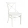European Beechwood Wood Dining Chair - FLS-16S - White