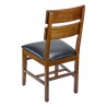 European Beechwood Wood Dining Chair - FLS-19S - Back