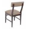 European Beechwood Wood Dining Chair - Cumin - Back