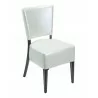 European Beechwood Wood Dining Chair - White - Front - European Beechwood Wood Dining Chair - White - Front