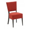 European Beechwood Wood Dining Chair - Red - Front