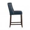 Sunpan Joan Counterstool Cantina Petrol - Side Angle