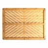 Oceanstar Bamboo Floor and Bath Mat - Back View
