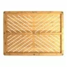 Oceanstar Bamboo Floor and Bath Mat - Back View - Oceanstar Bamboo Floor and Bath Mat - Back View