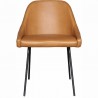Moe's Home Collection Blaze Dining Chair - Tan - Front