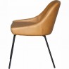 Moe's Home Collection Blaze Dining Chair - Tan - Side