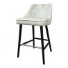 Moe's Home Collection Harmony Counter Stool - White Smoke - Perspective