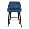 Moe's Home Collection Harmony Counter Stool - Navy Blue - Front