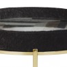 Sunpan Shira End Table - Closeup Top Angle