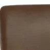 Sunpan Jody Dining Chair in Missouri Mahogany Leather - Set of Two - Seat Closeup Top Angle - Sunpan Jody Dining Chair in Missouri Mahogany Leather - Set of Two - Seat Closeup Top Angle