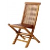 Java Teak Dining Folding Chair