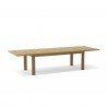 Anderson Teak Chelsea Rectangular Double Extension Dining Table angular