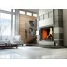 Valcourt Fireplace Frontenac Wood Burning Fireplace with Chimney - Lifestyle - Valcourt Fireplace Frontenac Wood Burning Fireplace with Chimney - Lifestyle
