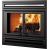 Valcourt Fireplace Valcourt Manoir Wood Burning Fireplace with Chimney - Lifestyle Close-up