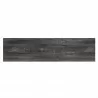 Manhattan Comfort Myrtle 60" Fireplace with 2 Sliding Doors and Media Wire Management in Heavy Brown Top - Manhattan Comfort Myrtle 60" Fireplace with 2 Sliding Doors and Media Wire Management in Heavy Brown Top
