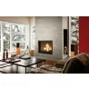 Valcourt Fireplace Antoinette Wood Burning Fireplace with Chimney - Lifestyle  - Valcourt Fireplace Antoinette Wood Burning Fireplace with Chimney - Lifestyle 