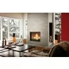 Valcourt Fireplace Antoinette Wood Burning Fireplace with Chimney - Lifestyle 2 - Valcourt Fireplace Antoinette Wood Burning Fireplace with Chimney - Lifestyle 2