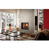 Valcourt Fireplace Antoinette Wood Burning Fireplace with Chimney - Lifestyle 4