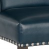 Sunpan Joan Dinng Chair Cantina Petrol - Seat Closeup Angle