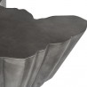 Sunpan Lynx Coffee Table in Antique Grey - Closeup Top Angle