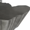 Sunpan Lynx Coffee Table in Antique Grey - Closeup Top Angle - Sunpan Lynx Coffee Table in Antique Grey - Closeup Top Angle