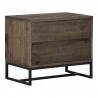 Moe's Home Collection Elena Nightstand - Front Side Angle