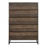 Moe's Home Collection Elena 5-Drawer Chest - Front Angle
