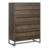 Moe's Home Collection Elena 5-Drawer Chest - Front Side Angle