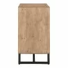 Moe's Home Collection Sierra 2 Door Cabinet in Natural - Side Angle - Moe's Home Collection Sierra 2 Door Cabinet in Natural - Side Angle