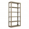 Moe's Home Collection Abbott Bookshelf in Brown - Angled