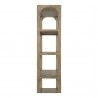 Moe's Home Collection Abbott Bookshelf in Brown - 