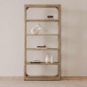 Moe's Home Collection Abbott Bookshelf in Brown - Lifestyle