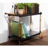 Cane-Line Frame Trolley Black Top