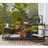 Cane-Line Frame Shelving System, Low Outdoor view 2