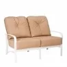 Woodard Fremont Cushion Love Seat - Angled - Woodard Fremont Cushion Love Seat - Angled
