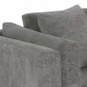 Sunpan Josie Sofa in Nepal Pebble - Closeup Top Angle - Sunpan Josie Sofa in Nepal Pebble - Closeup Top Angle