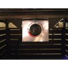 AZ Patio Heaters Outdoor Aluminum Rectangular Fire Pit in Hammered Bronze - Detail