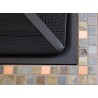 AZ Patio Heaters 30" Slate Tile Fire Pit - Closeup Top Angle