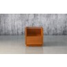 Furnitech 24" Sleek Contemporary End Table in a Light Cherry Finish - Front Angle