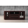 Furnitech 78" Transitional TV Console in a Wenge Finish - Front Angle