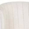 Sunpan Zayden Dining Chair - Belfast Oatmeal - Closeup Top  Angle - Sunpan Zayden Dining Chair - Belfast Oatmeal - Closeup Top  Angle
