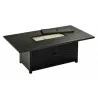 72" X 40" Regal Series Rectangle Chat Table With Fire Pit - Unlit - 72" X 40" Regal Series Rectangle Chat Table With Fire Pit - Unlit