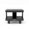 Anderson Teak Granada Aluminum Side Table Front