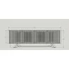 Furnitech Danielle 86" Contemporary Media/Buffet Console In A Soothing Coastal Grey Finish - dimes 2 - Furnitech Danielle 86" Contemporary Media/Buffet Console In A Soothing Coastal Grey Finish - dimes 2