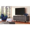 Furnitech Danielle 86" Contemporary Media/Buffet Console In A Soothing Coastal Grey Finish - lifestyle 2