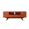 Furnitech Maxwell 78" Exotic Media Console In South American Iron Wood - front - Furnitech Maxwell 78" Exotic Media Console In South American Iron Wood - front