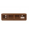 Furnitech Oliver 82" Media Console In A Rich Honey Oak Finish - front 2