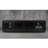 Furnitech Oliver 82" Oak Media Console In An Ebony Finish - front 2 - Furnitech Oliver 82" Oak Media Console In An Ebony Finish - front 2