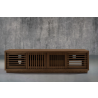 Furnitech Oliver 82" Oak Media Console In An Brown Finish - front